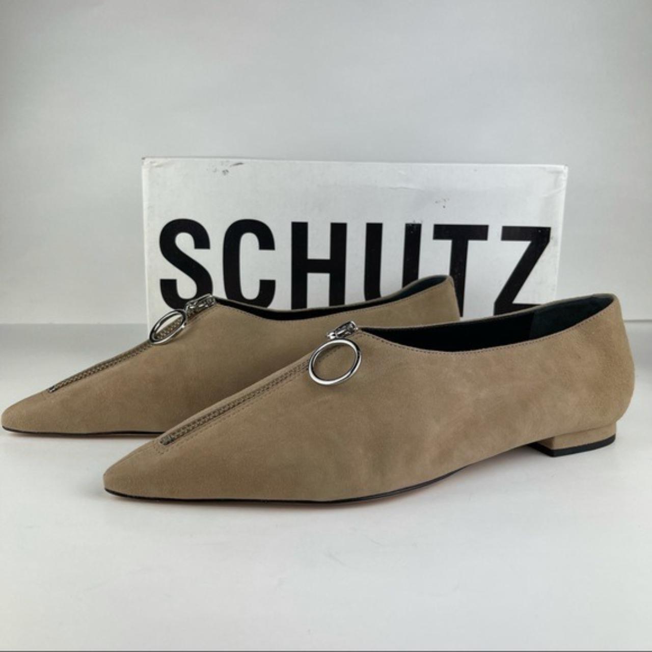 Schutz Women's Tan Loafers
