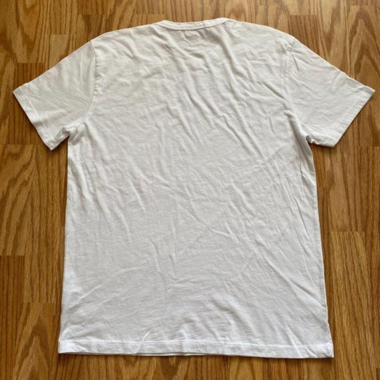 NEW BUCK MASON WHITE SLUB CLASSIC T-SHIRT (( DM ME... - Depop