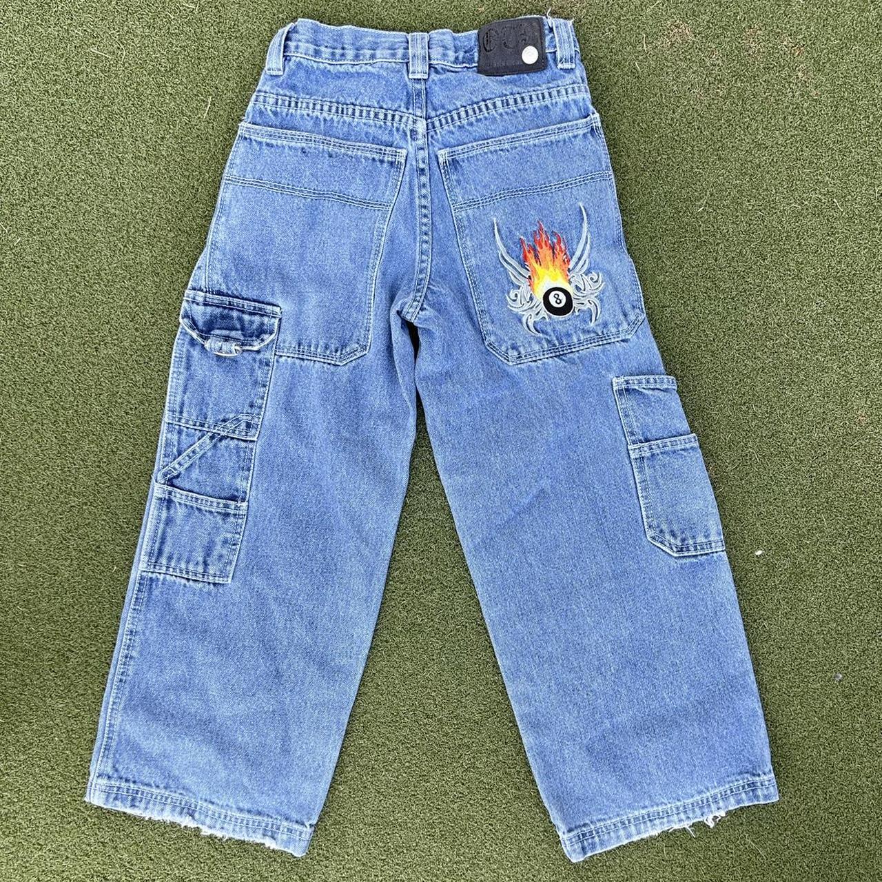 Vintage Embroidered Kids Jeans. SO Sick! Wish I... - Depop