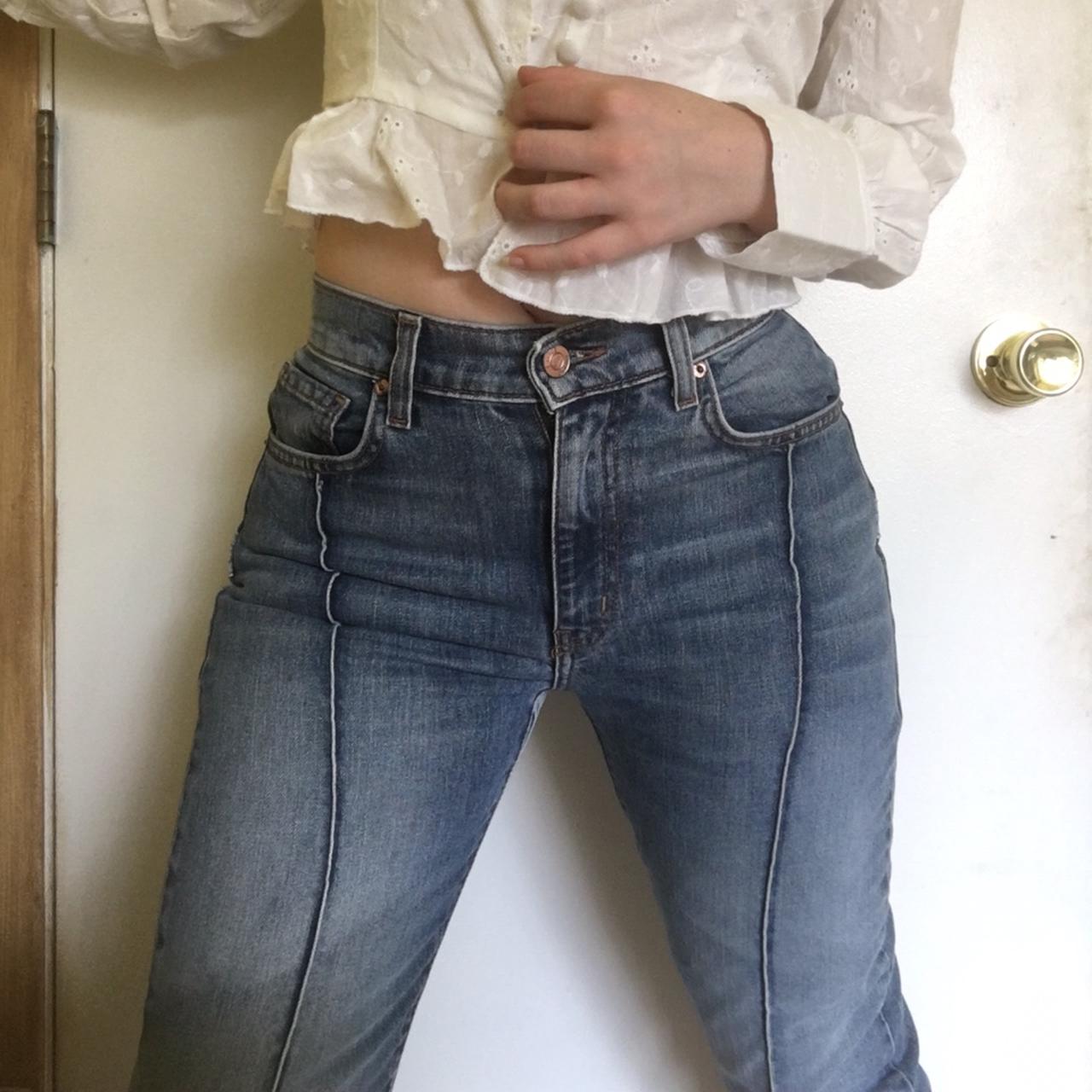 Insane Revice Denim two tone star butt jeans. In... - Depop