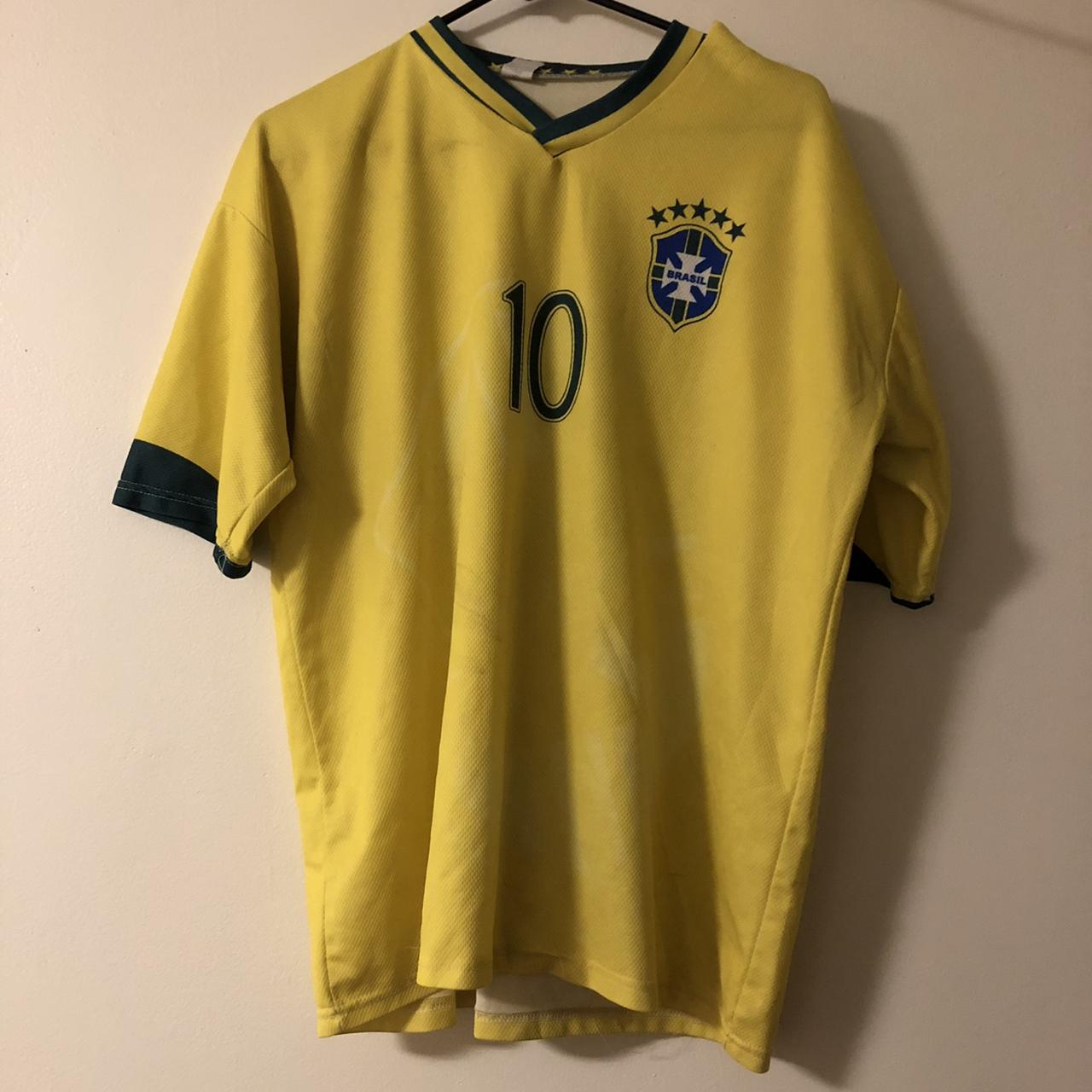 ronaldinho brazil soccer jersey