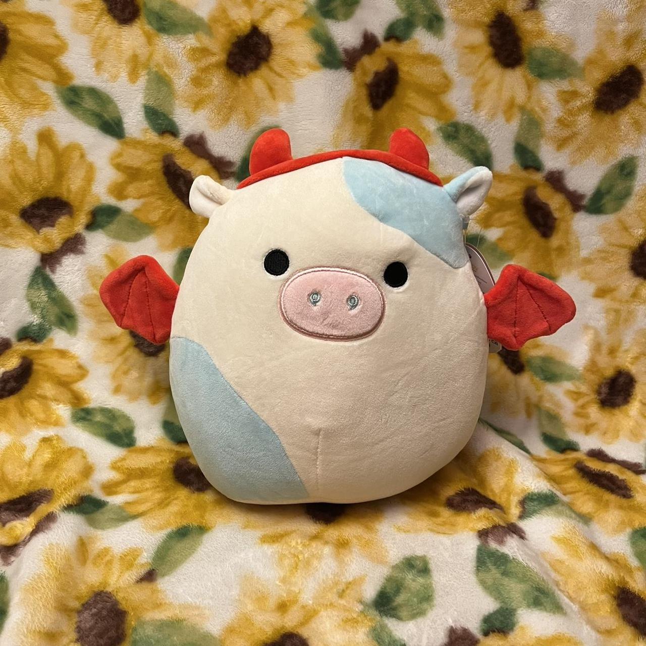 Squishmallows Belana the Devil Cow Hello Kitty Franken, Cam 8” Halloween good