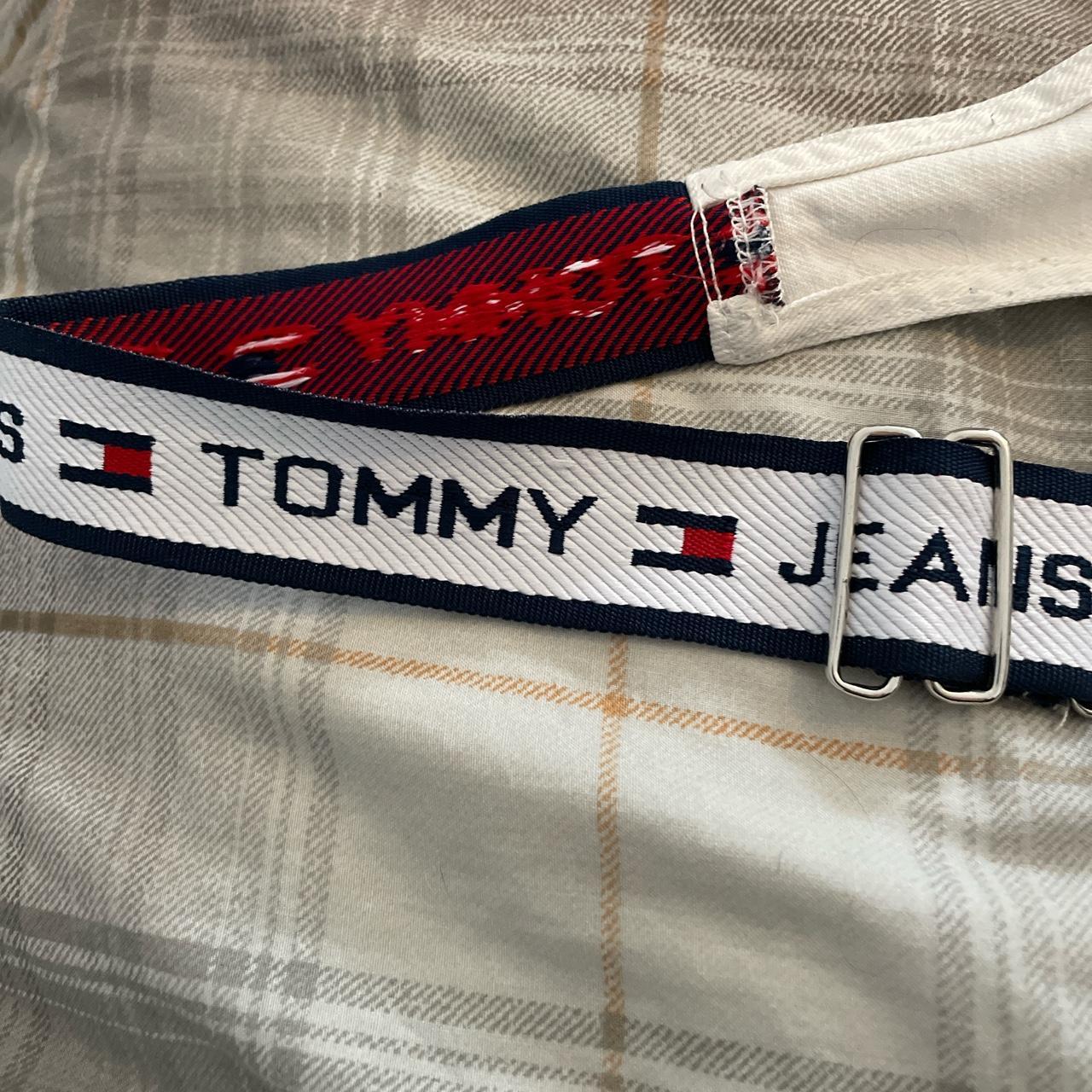 White Tommy Hilfiger Tommy Jeans white denim... - Depop