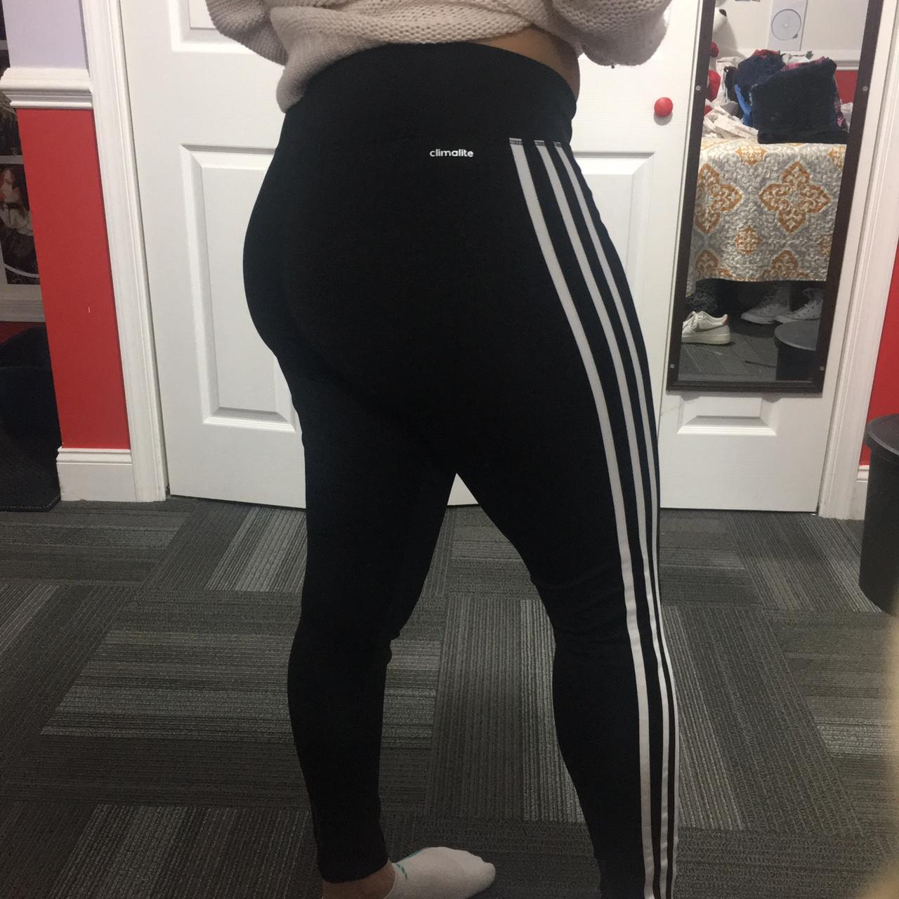 Women's Adidas workout leggings. Not much stretch, - Depop