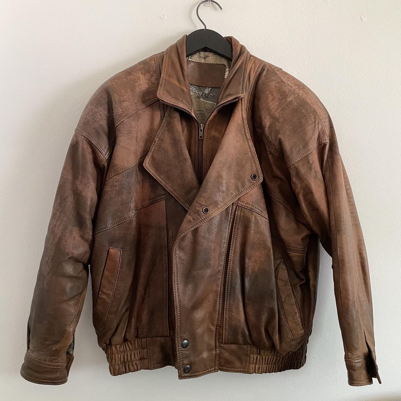 Men's Brown and Grey Jacket | Depop