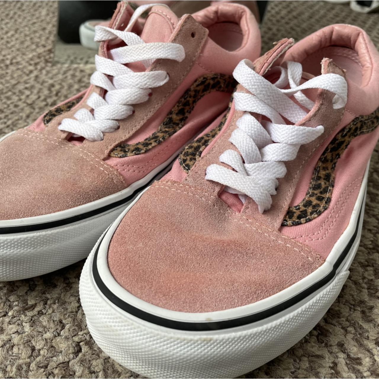 pink leopard vans
