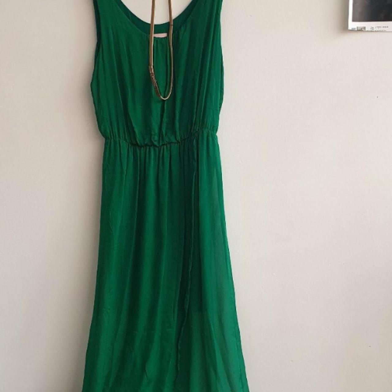 floaty silk dress