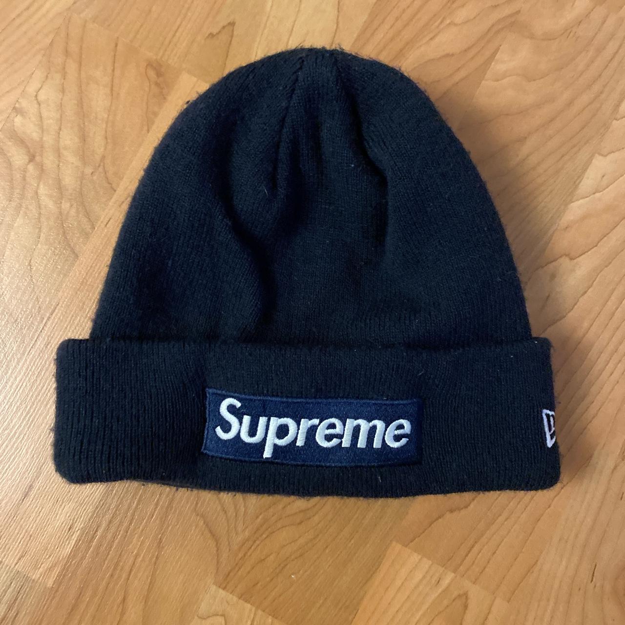 Supreme X New Era Winter Beanie One size fits... - Depop