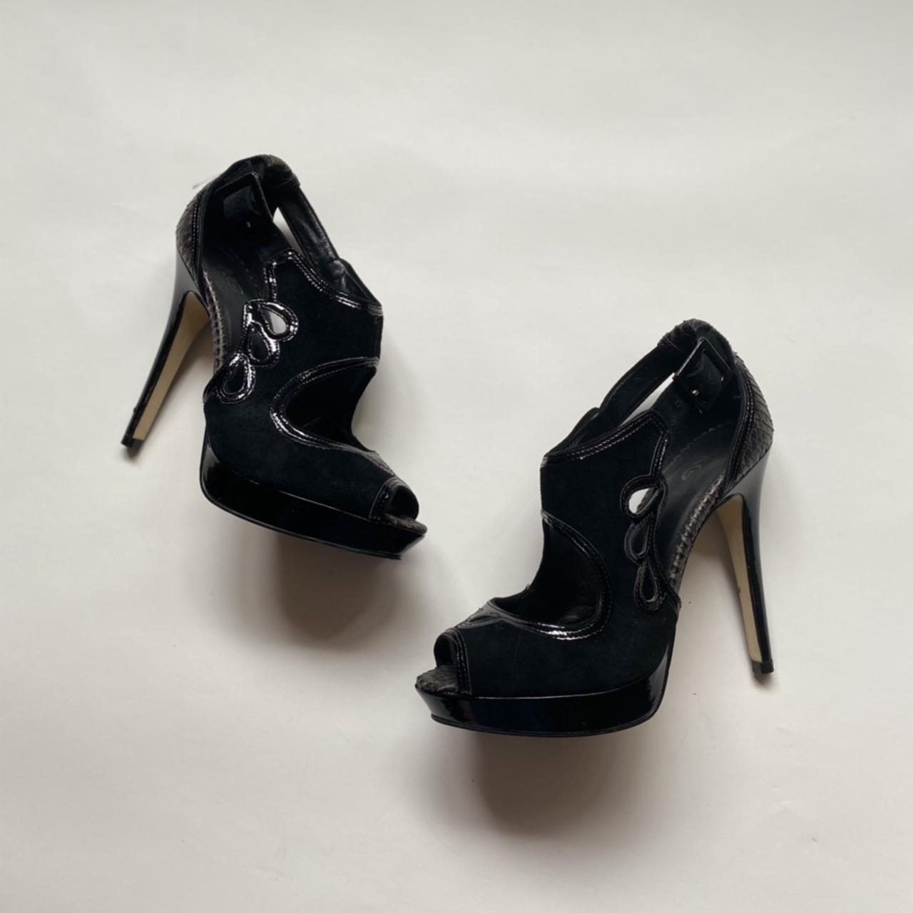 kurt geiger black heels