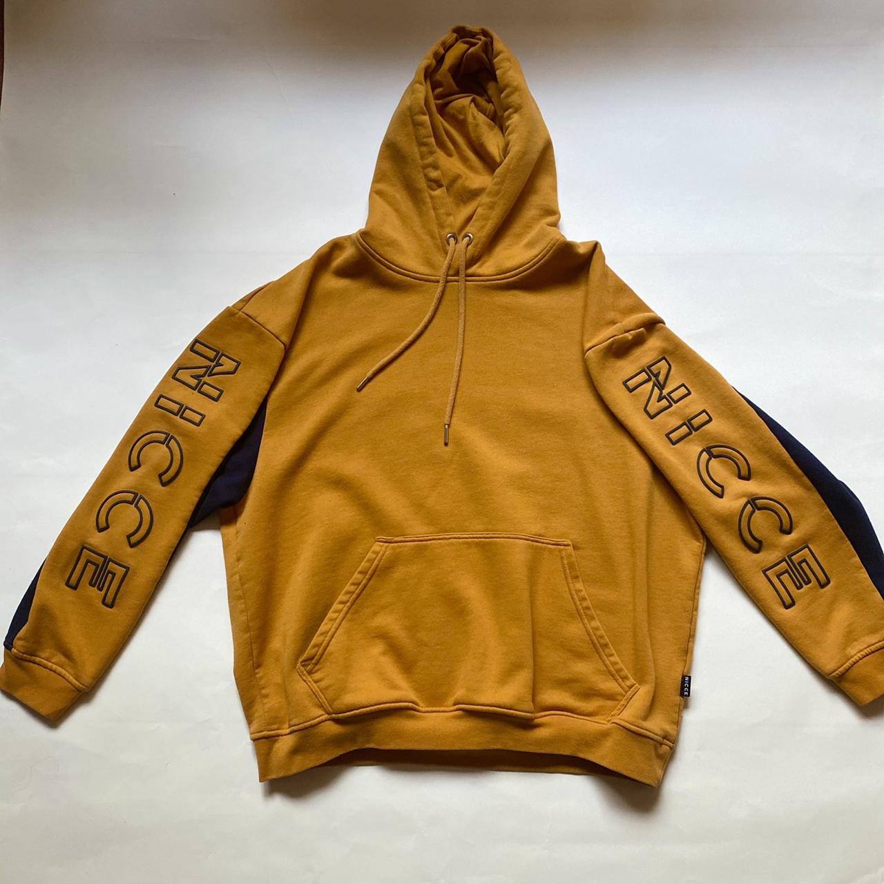 Nicce store hoodie yellow