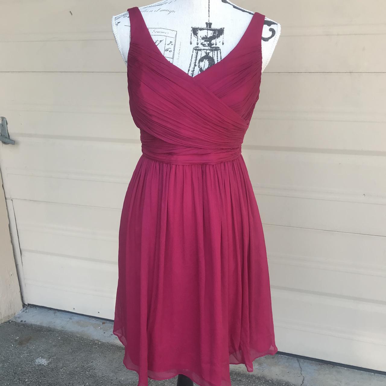 Beautiful Heidi silk chiffon J.Crew bridesmaid... Depop