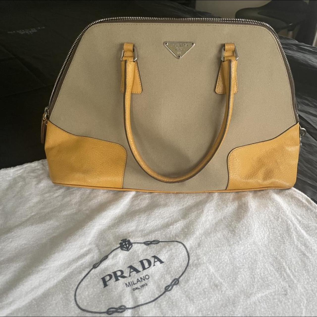 GENUINE PRADA BAG. Leather Milano dal 1913 bag, - Depop