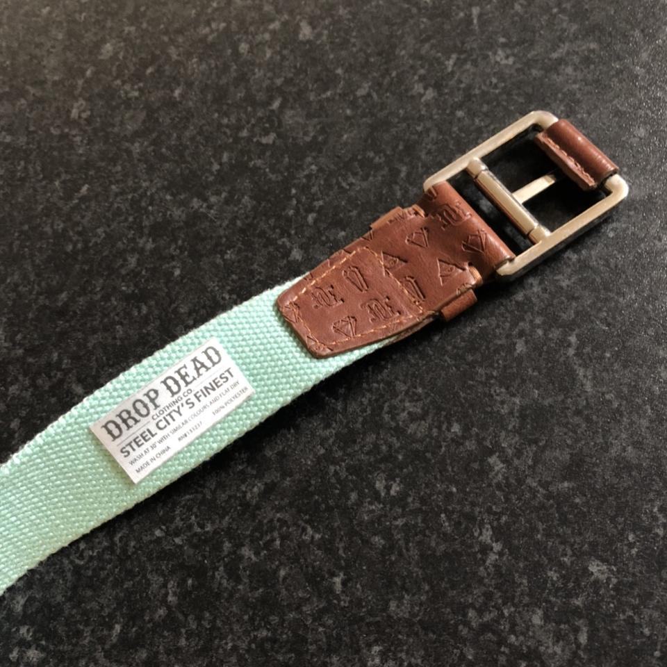 Drop Dead Belt Size small. It's a belt, it will... - Depop