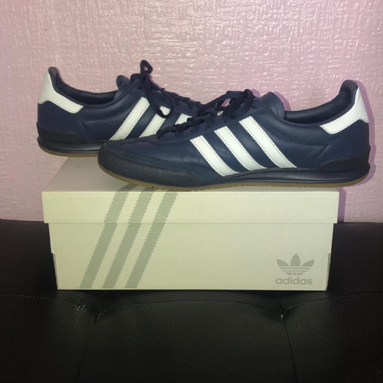 Adidas jeans best sale blue leather