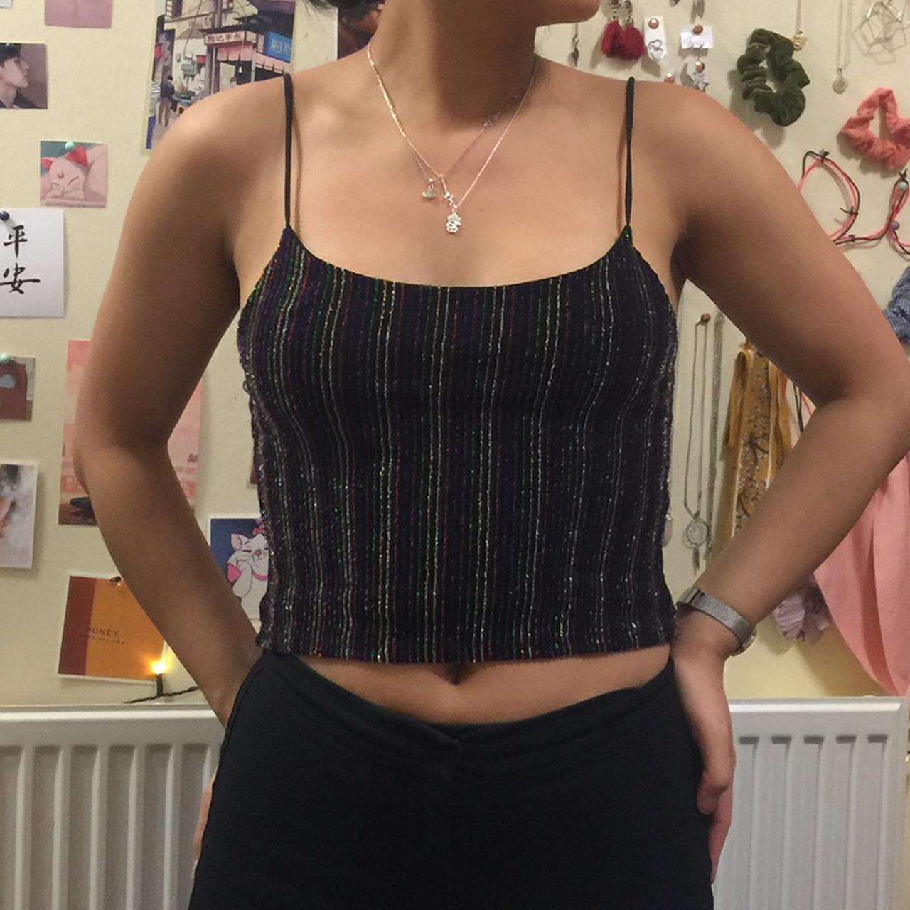 Topshop cute black party top size 10. Don’t wear...