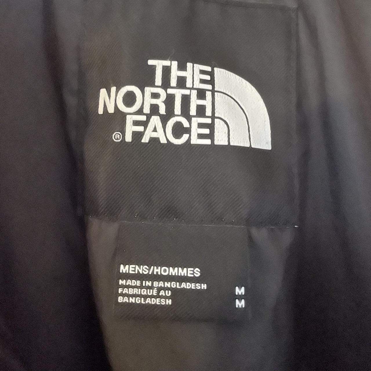 The North Face Men's Yellow and Black Coat | Depop