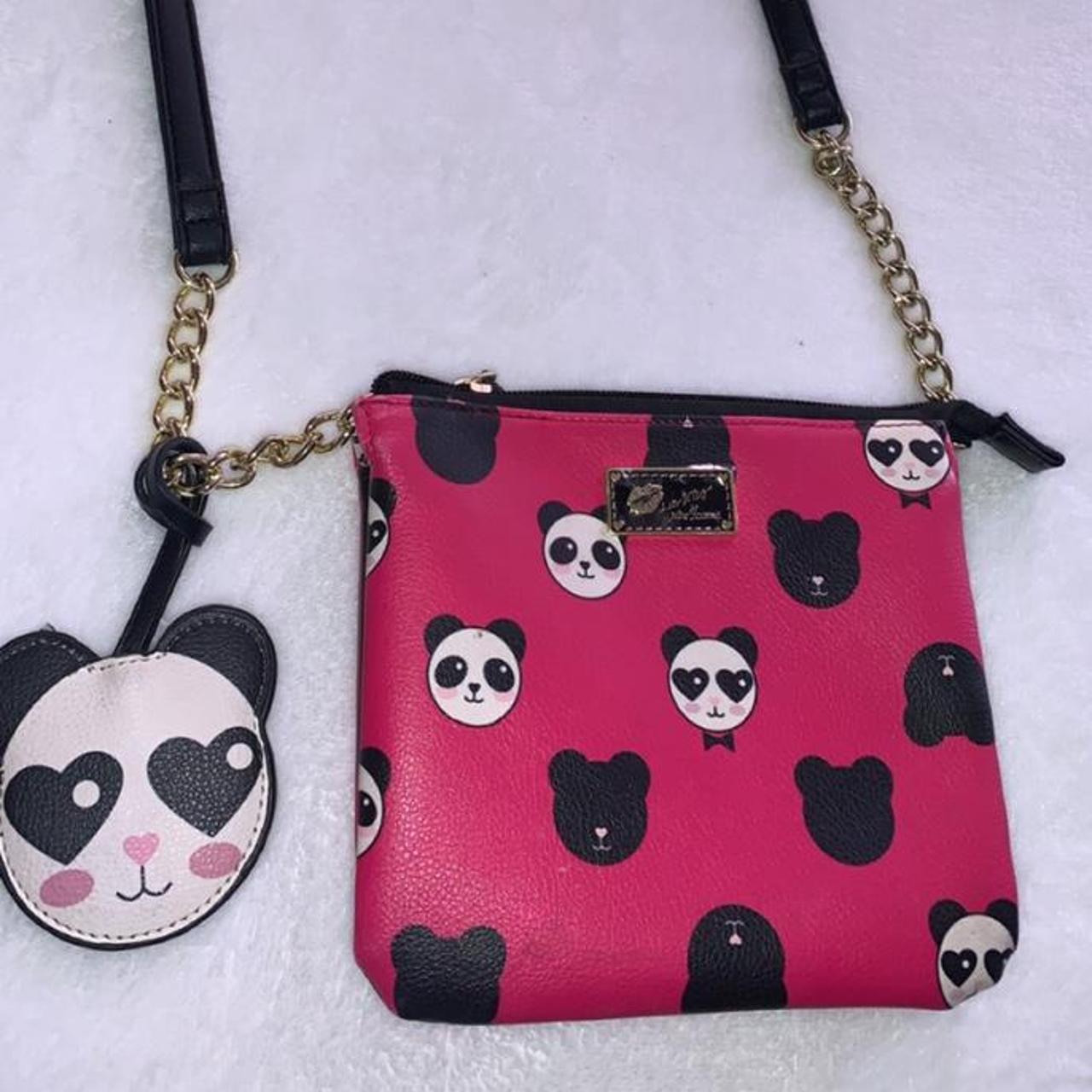 Betsey johnson panda discount purse