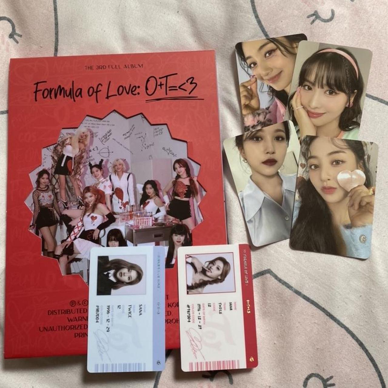 TWICE formula of love album with all 6... - Depop