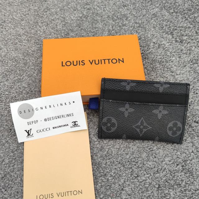 Vintage Louis Vuitton Card Holder Monogram - Depop