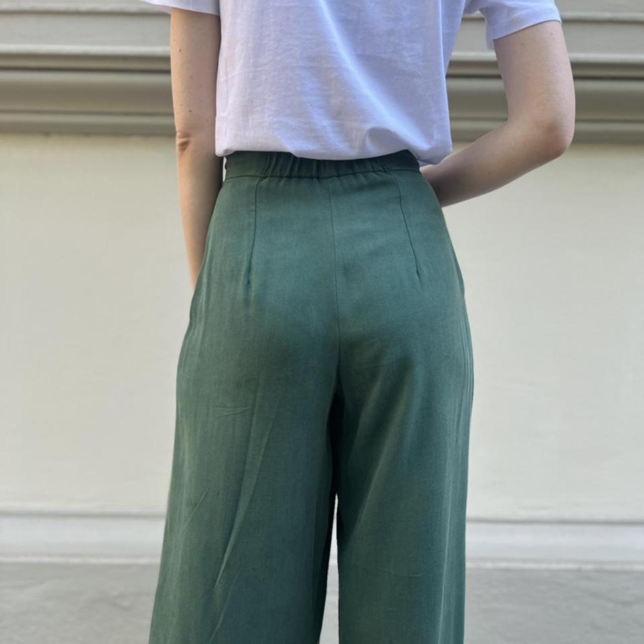 Product Image 4 - Pantalone palazzo con pieghe in