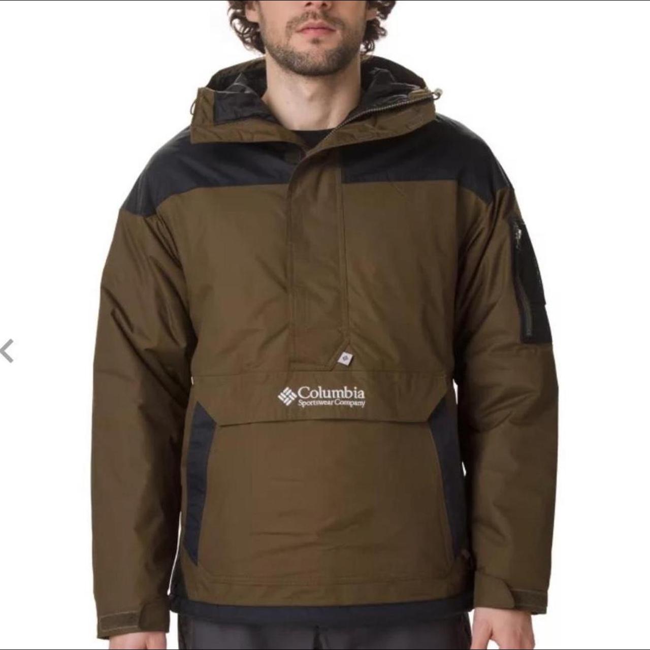 columbia pullover ski jacket