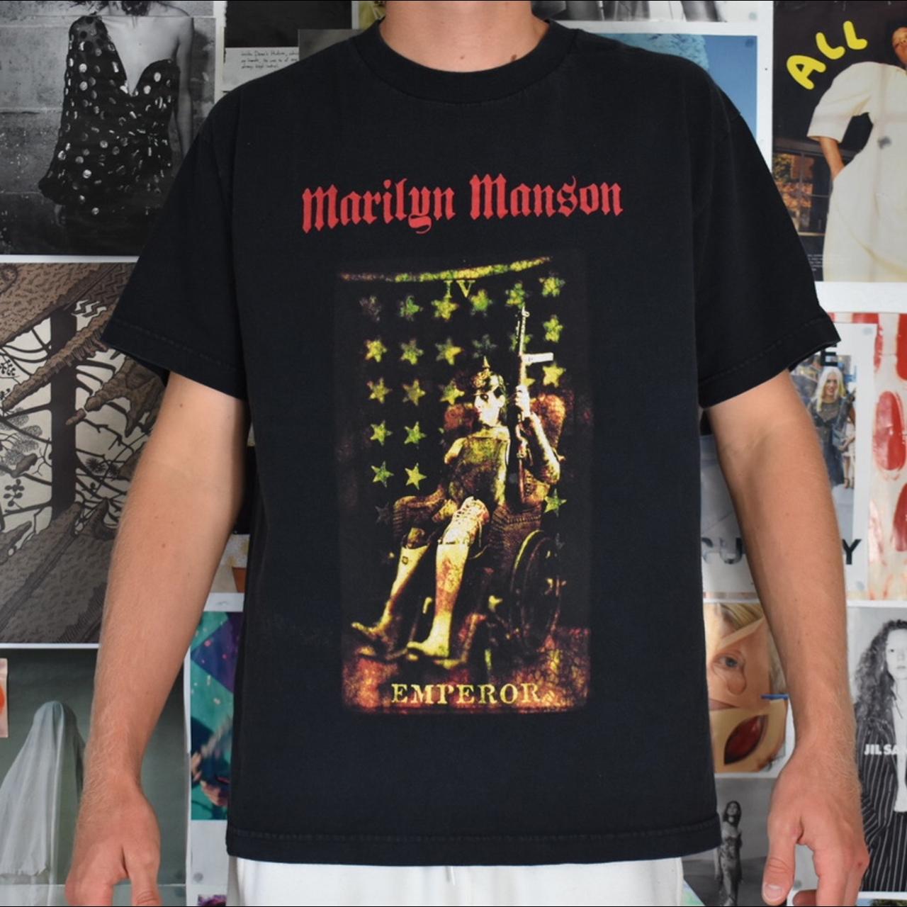 販売一掃 00s marilyn manson XL マリリンマンソン レア Tシャツ T