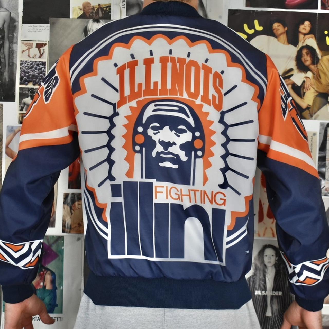 Vintage Illinois Fighting Illini Starter Jacket