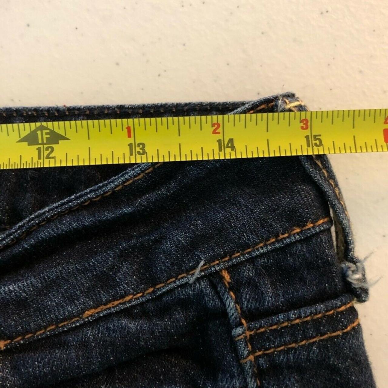 American Eagle Outfitters Womens Skinny Jeans Blue - Depop