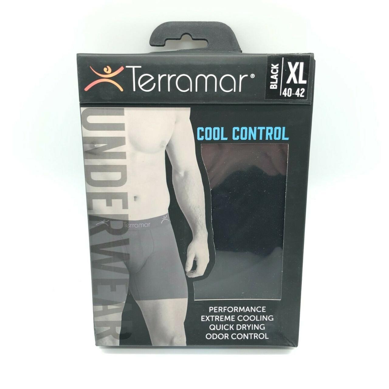 Terramar Cool Control Mens Boxer Brief Underwear