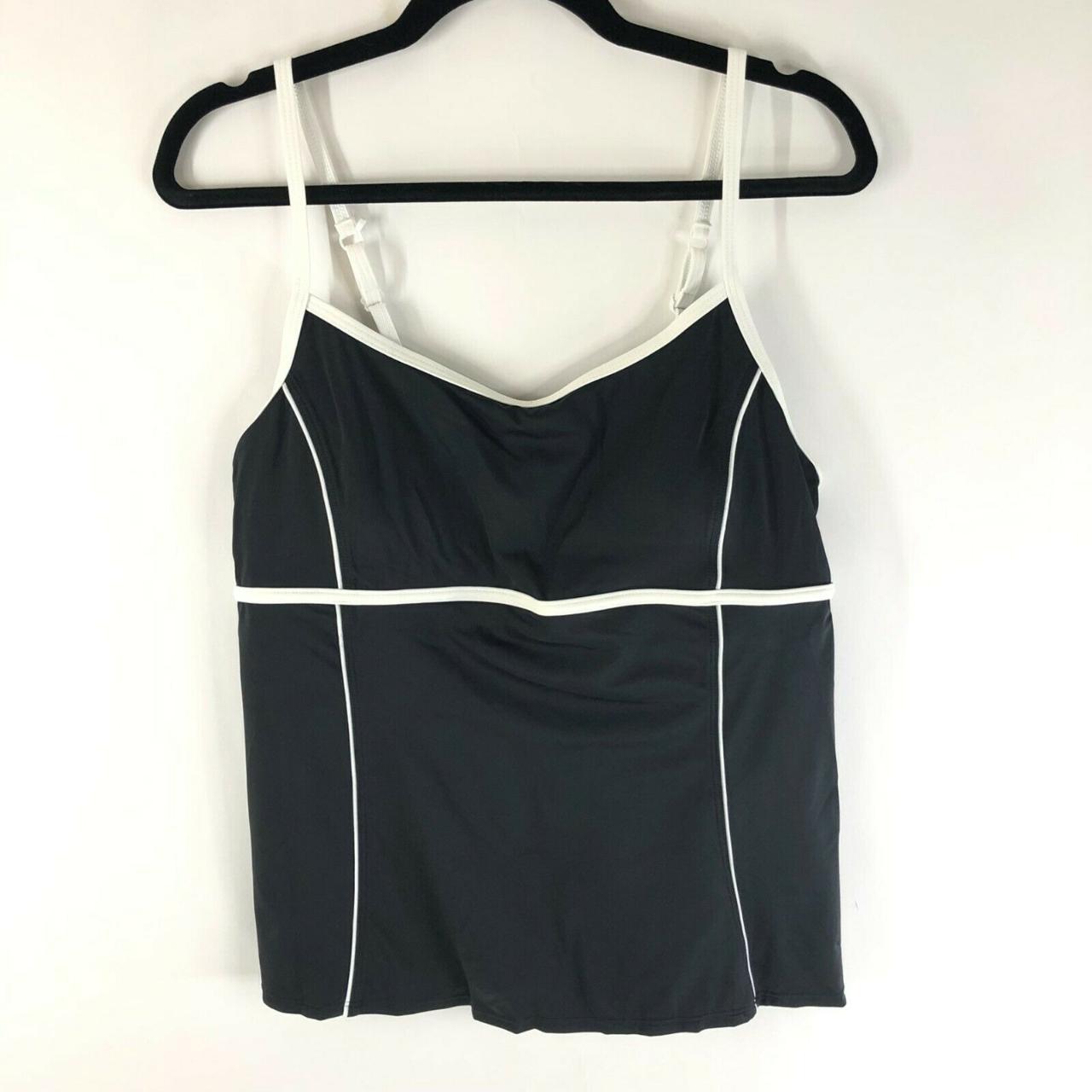 Lands End Tankini Top Removable Pads Depop