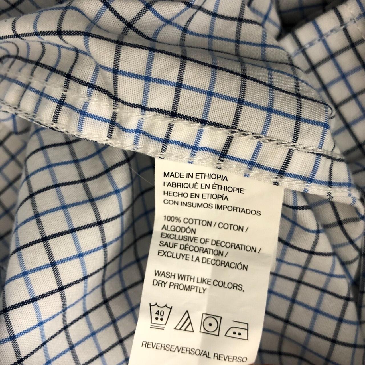 Izod Mens Premium Essentials Button Down Shirt Plaid... - Depop