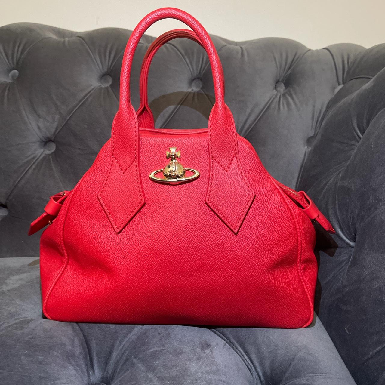 Vivienne Westwood Handbag Orb Red Metalic Heart Shape Perfect Genuine | Vivienne  westwood purse, Heart shaped bag, Heart bag