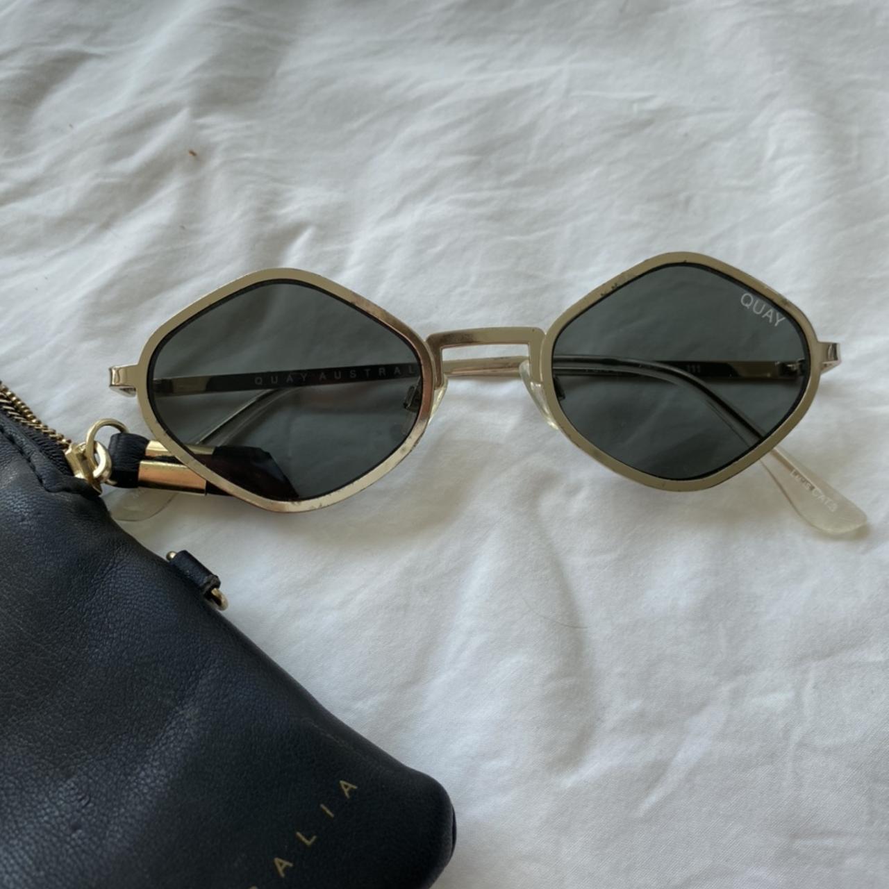 quay sunglasses diamond