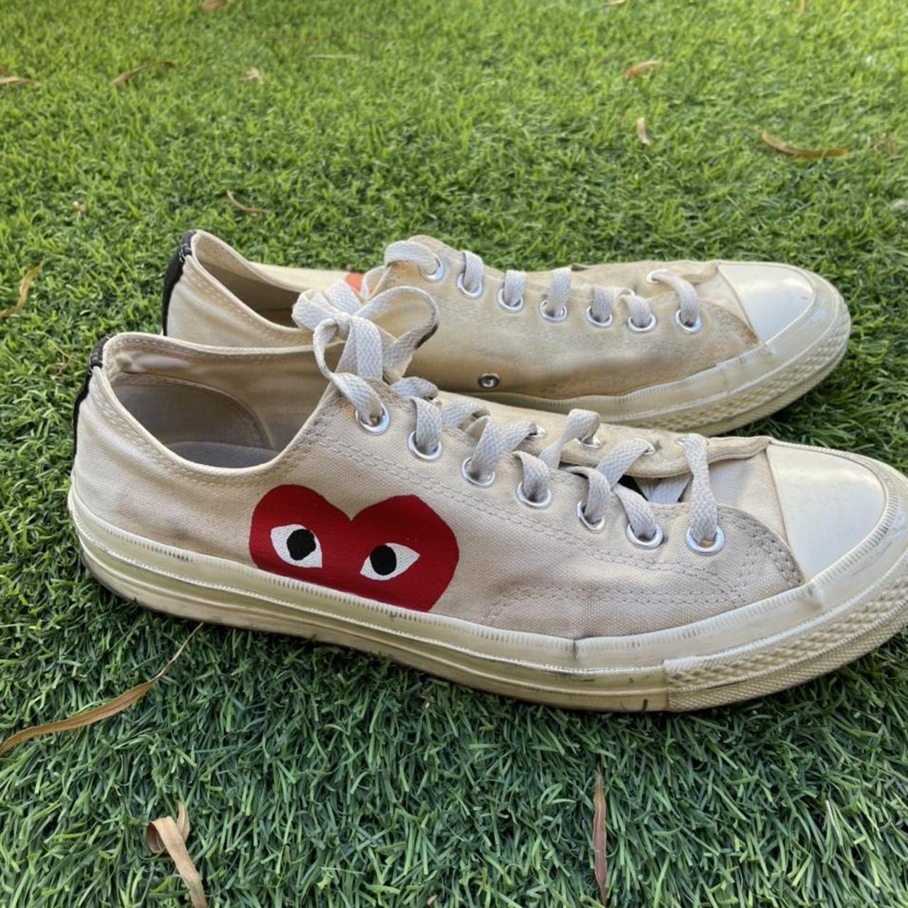 Dirty 2025 cdg converse