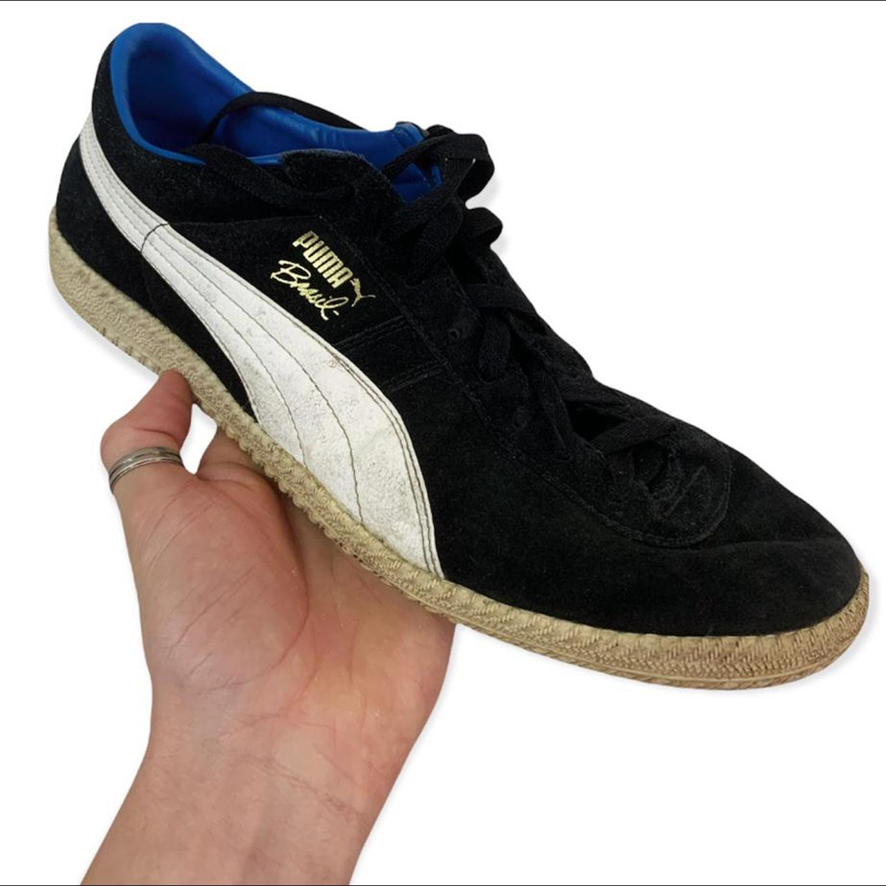Puma Brasil trainers Suede black Could do with a - Depop