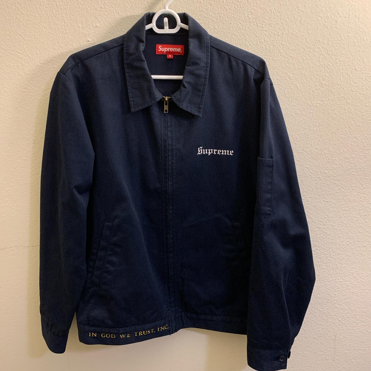 supreme x dead kennedys work jacket