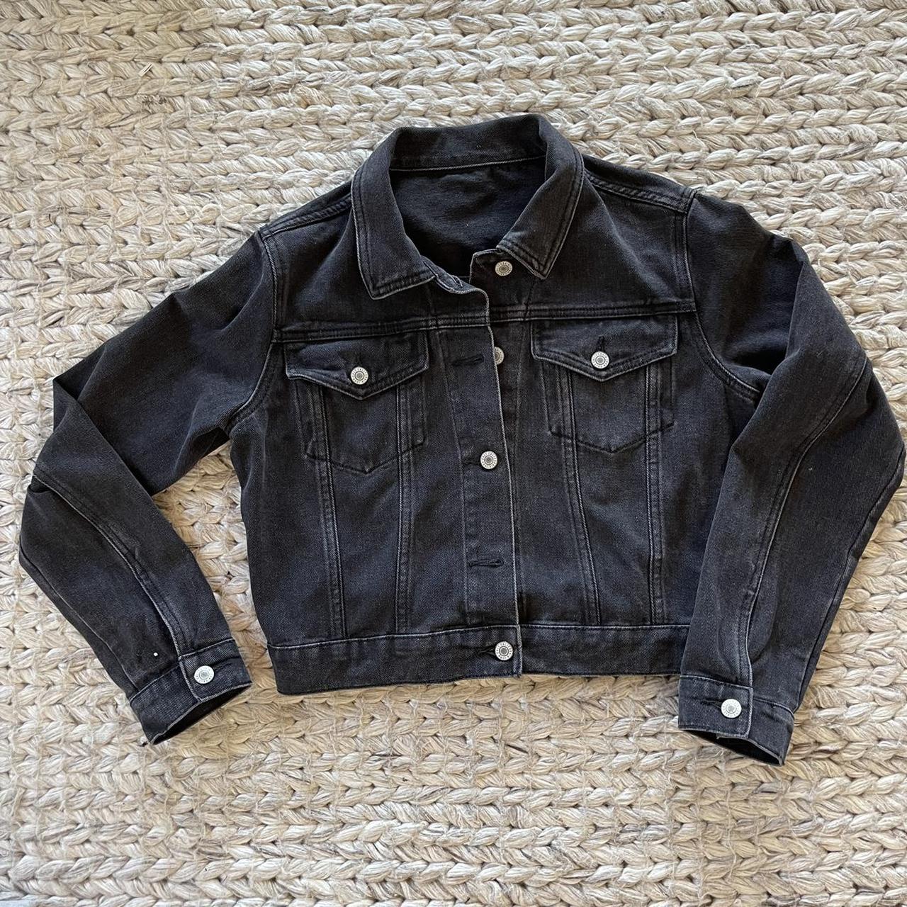 Brandy melville black deals denim jacket