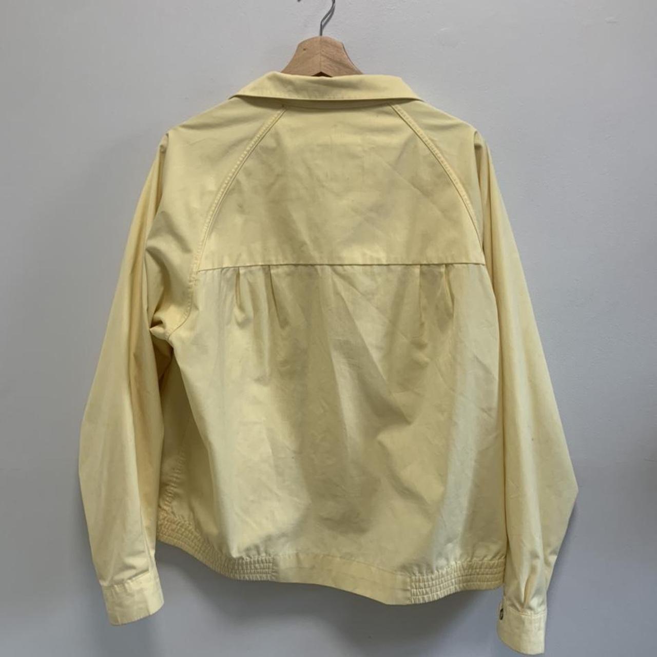 Unique Vintage London Fog Yellow Bomber... - Depop