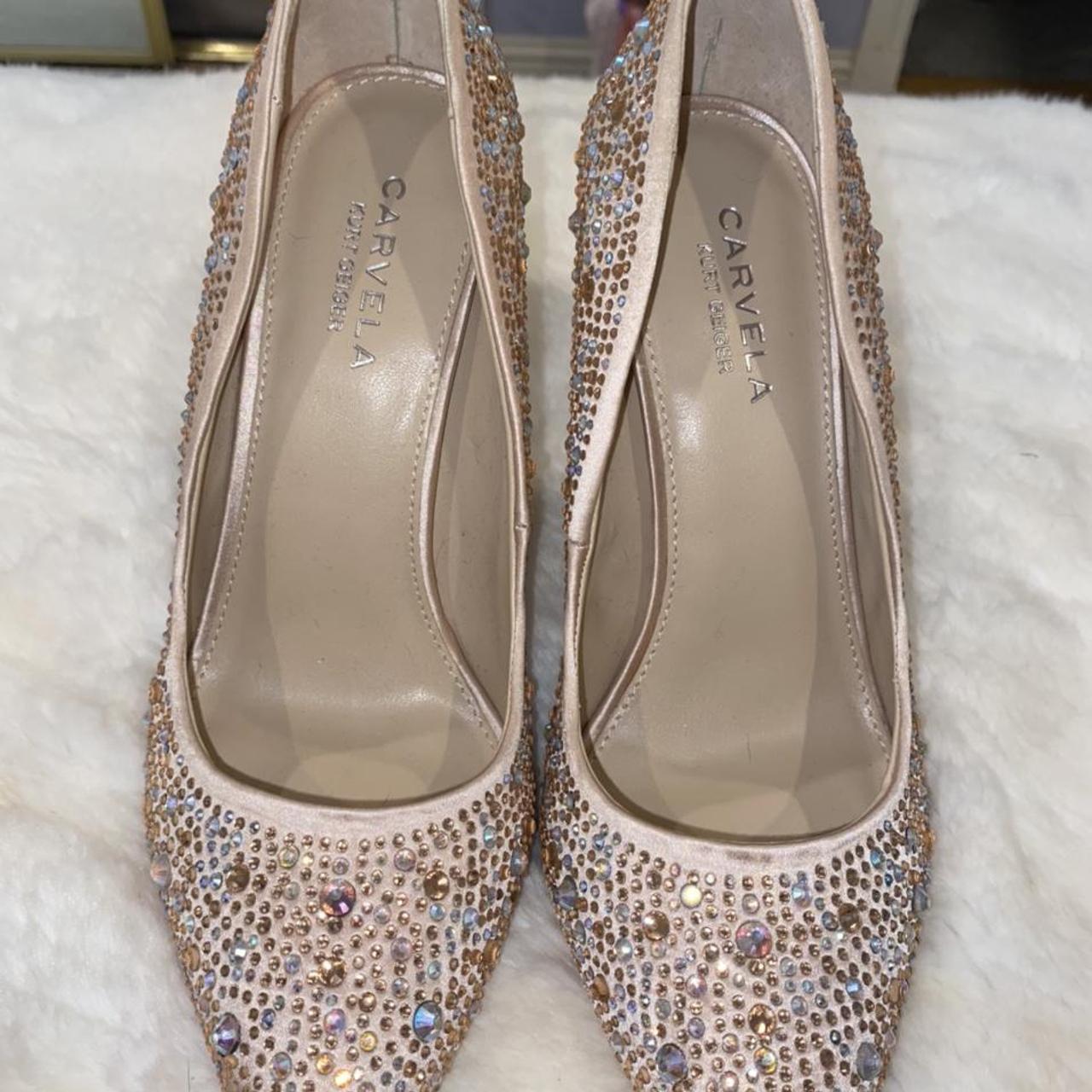 Kurt Geiger Carvela Lovebird Court Crystal... - Depop