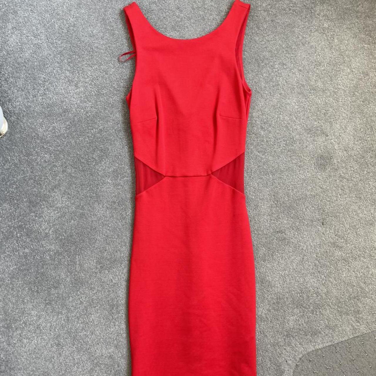 Zara Women's Red Dress | Depop