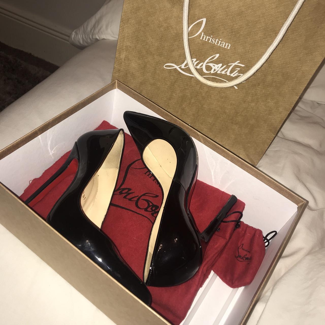 Louboutin size 4 best sale