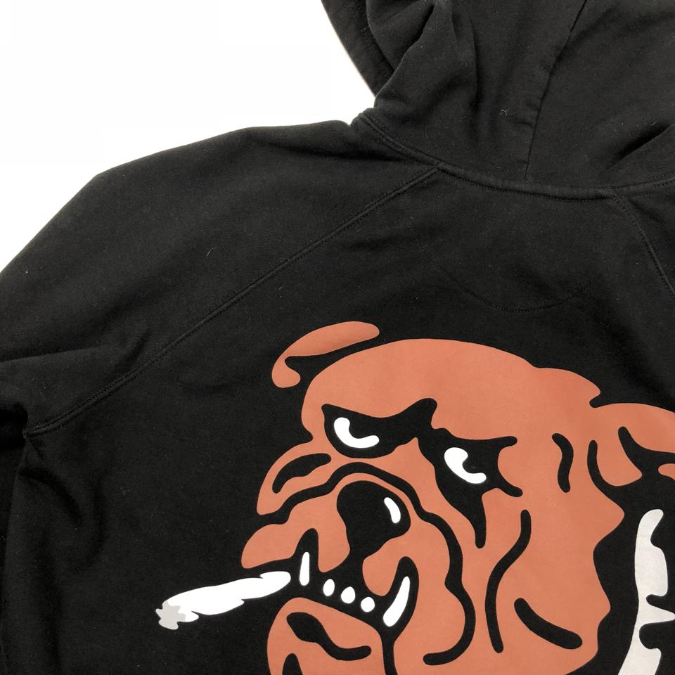 Palace shop bulldog hoodie