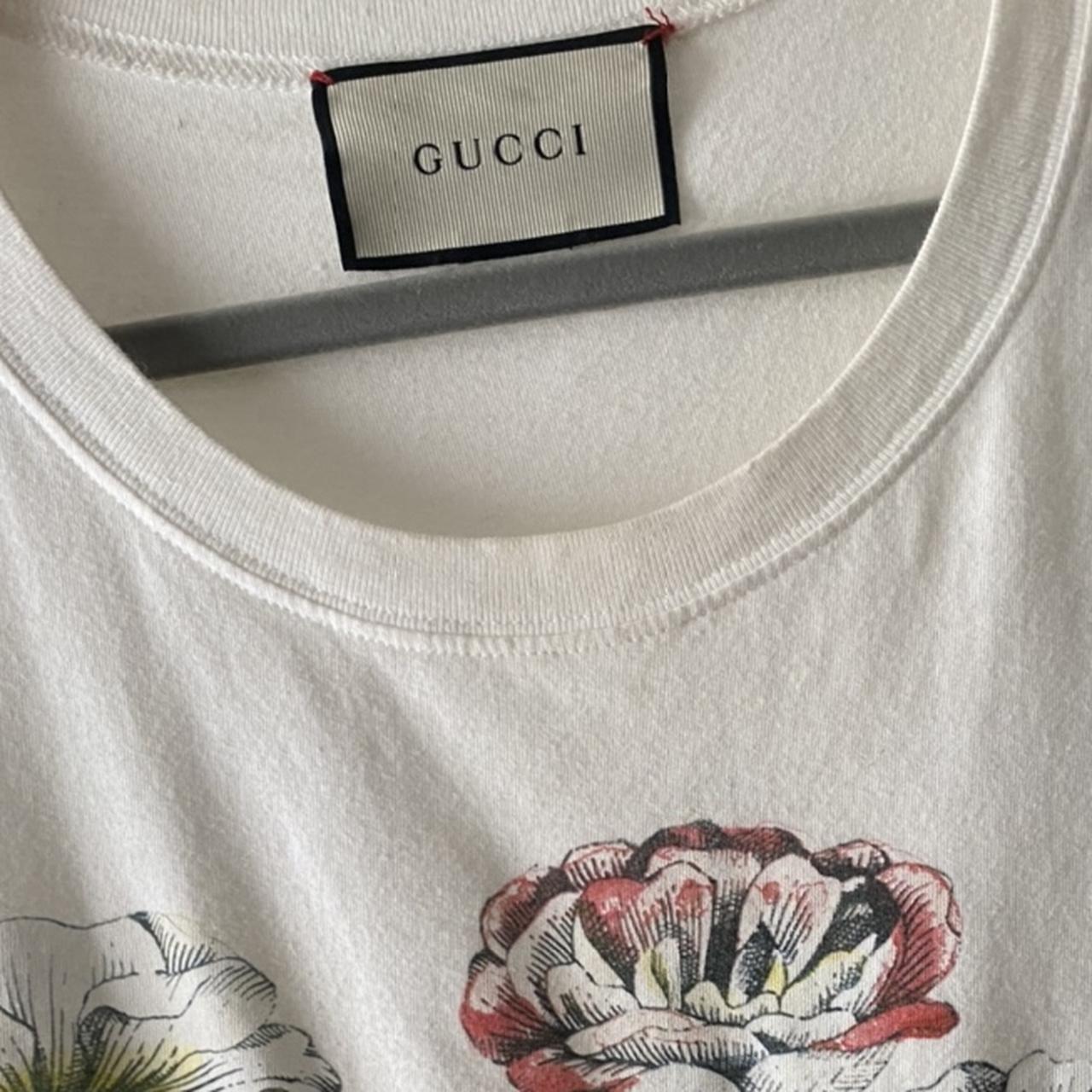 gardin Genre ekstra Gucci floral t shirt #gucci #tshirt #designer... - Depop