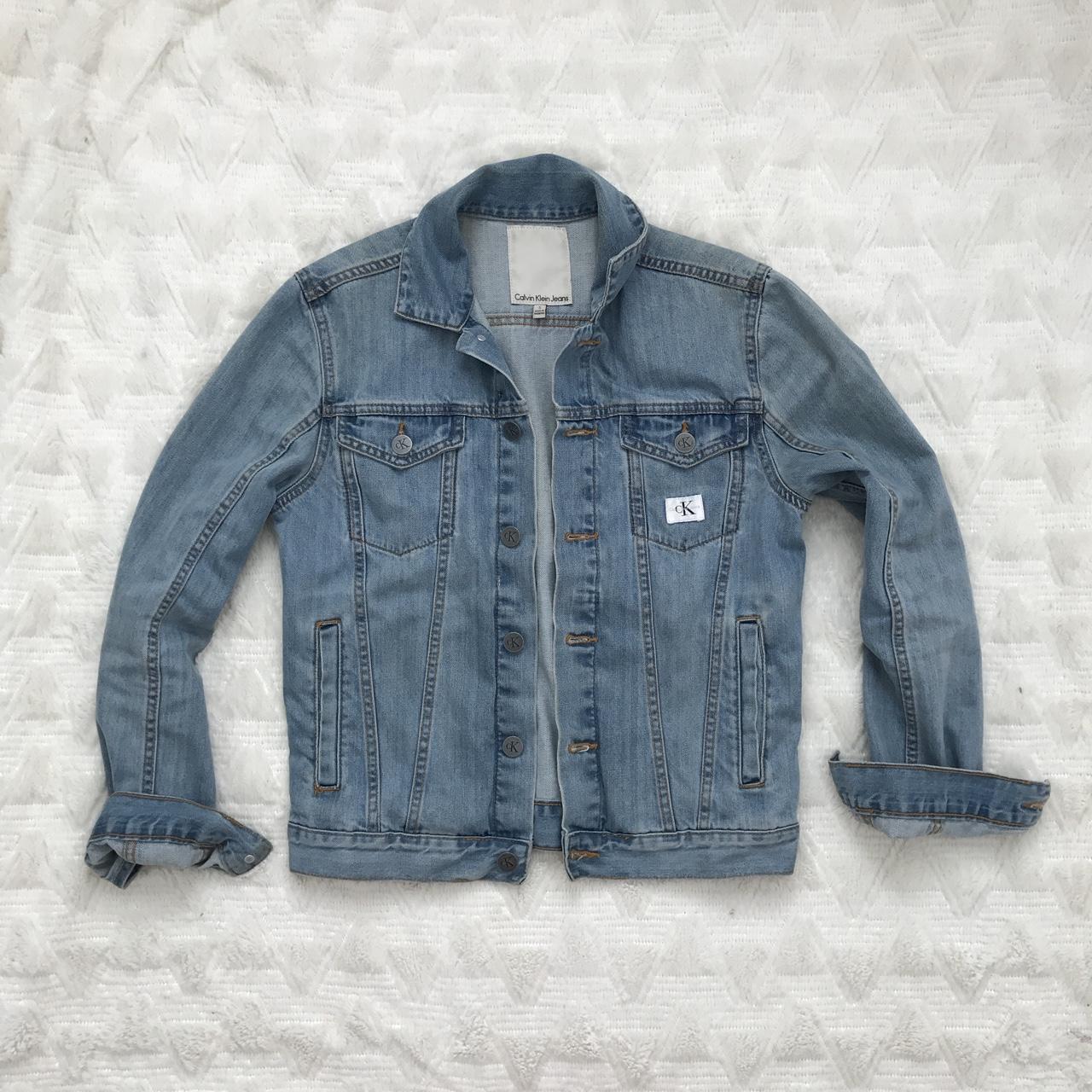 calvin klein denim jacket