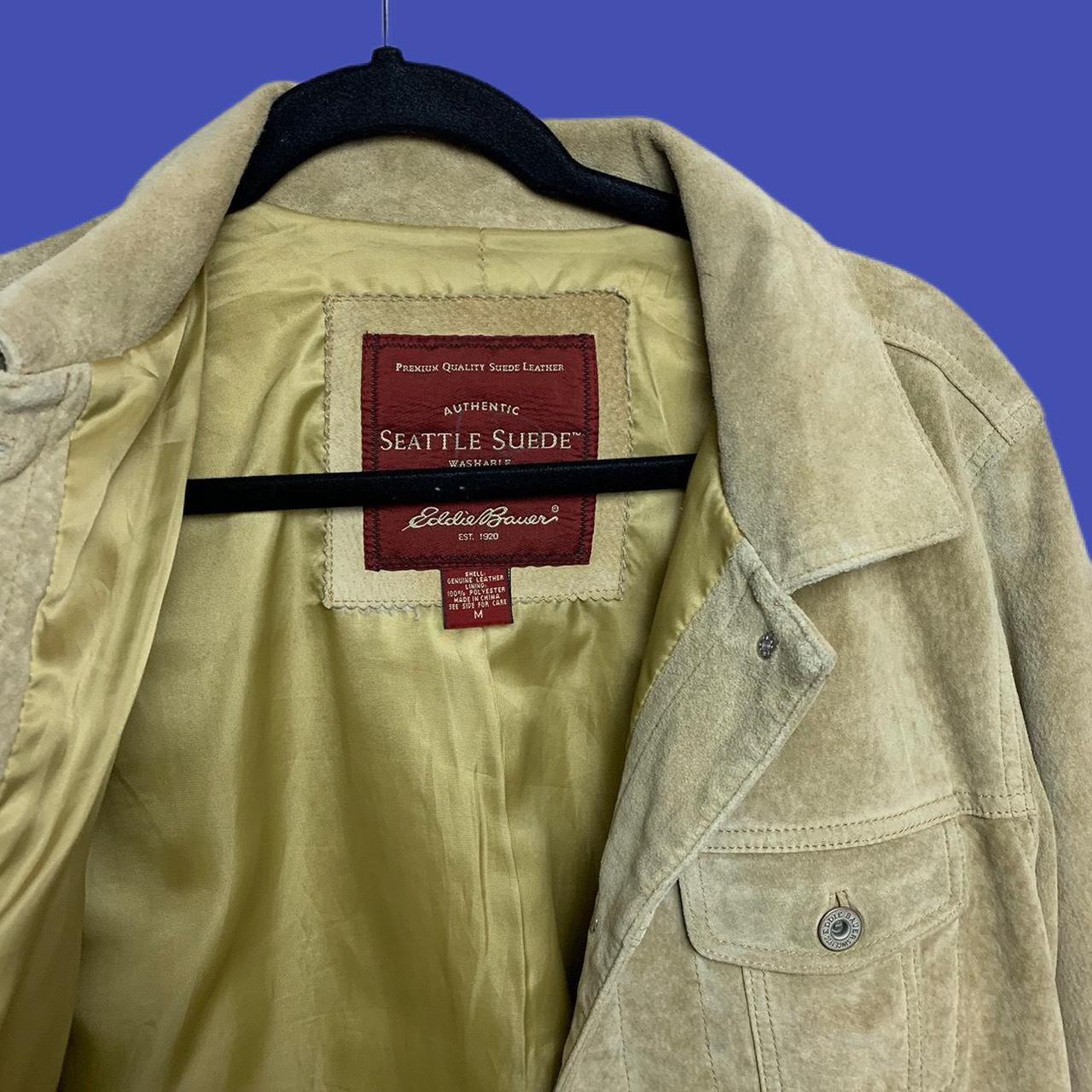 00s】EDDIE BAUER SEATTLE SUEDE JACKET-