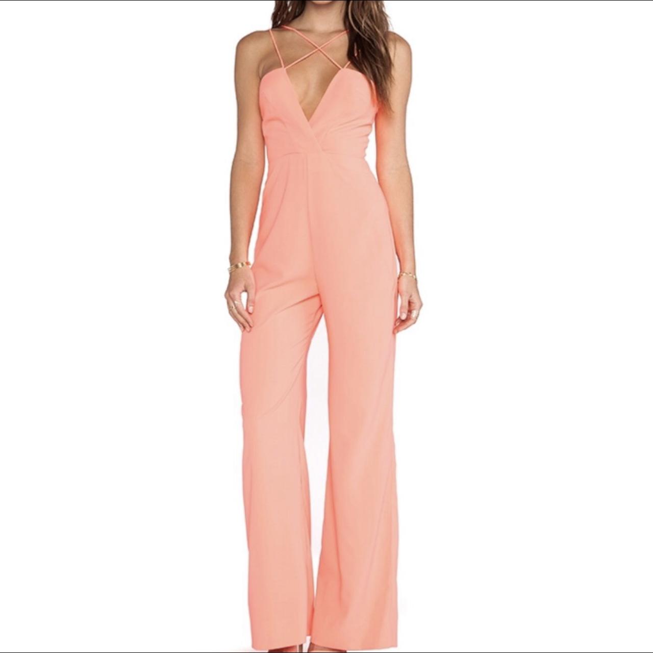 Aqaq store pink jumpsuit