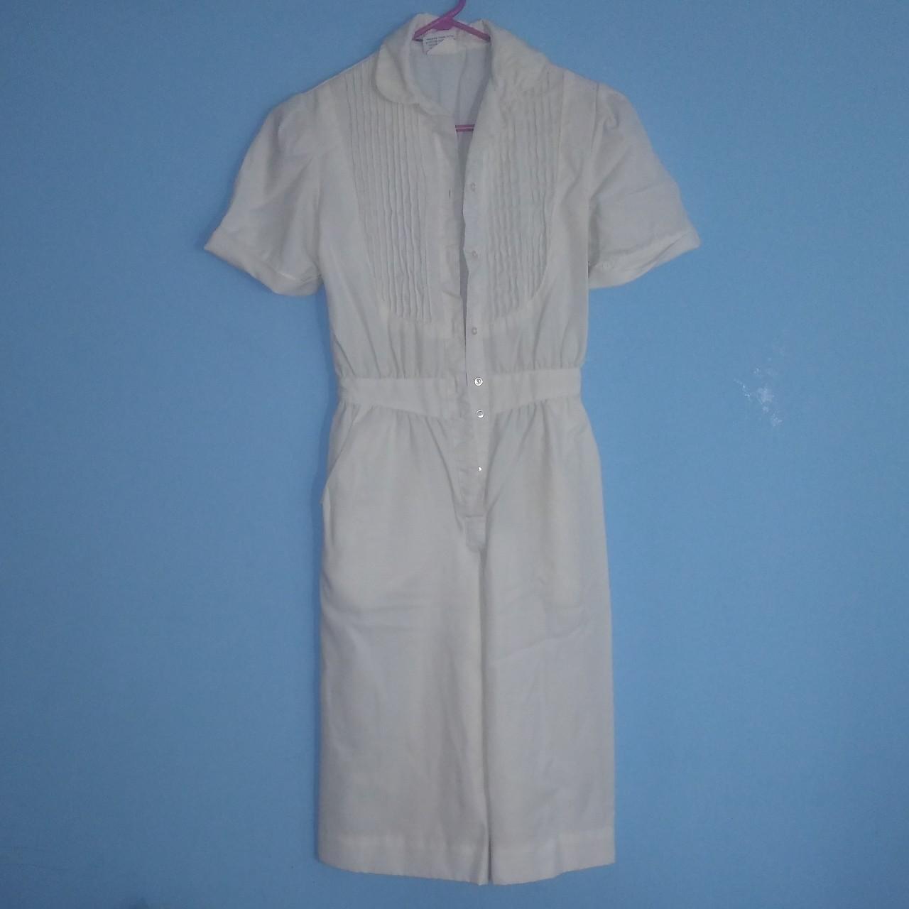 Vintage white skort dress. Reminds me of an old... - Depop