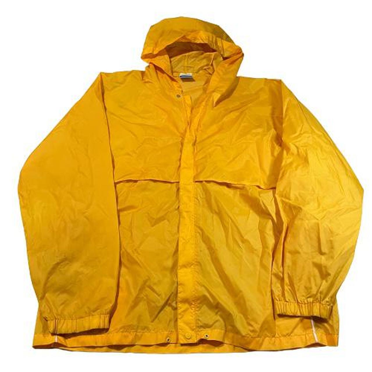 Vintage 80s Champion windbreaker rain jacket. Has... - Depop
