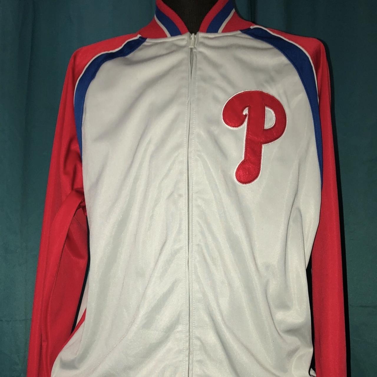 Phillies stitches jacket, athletic gear, genuine