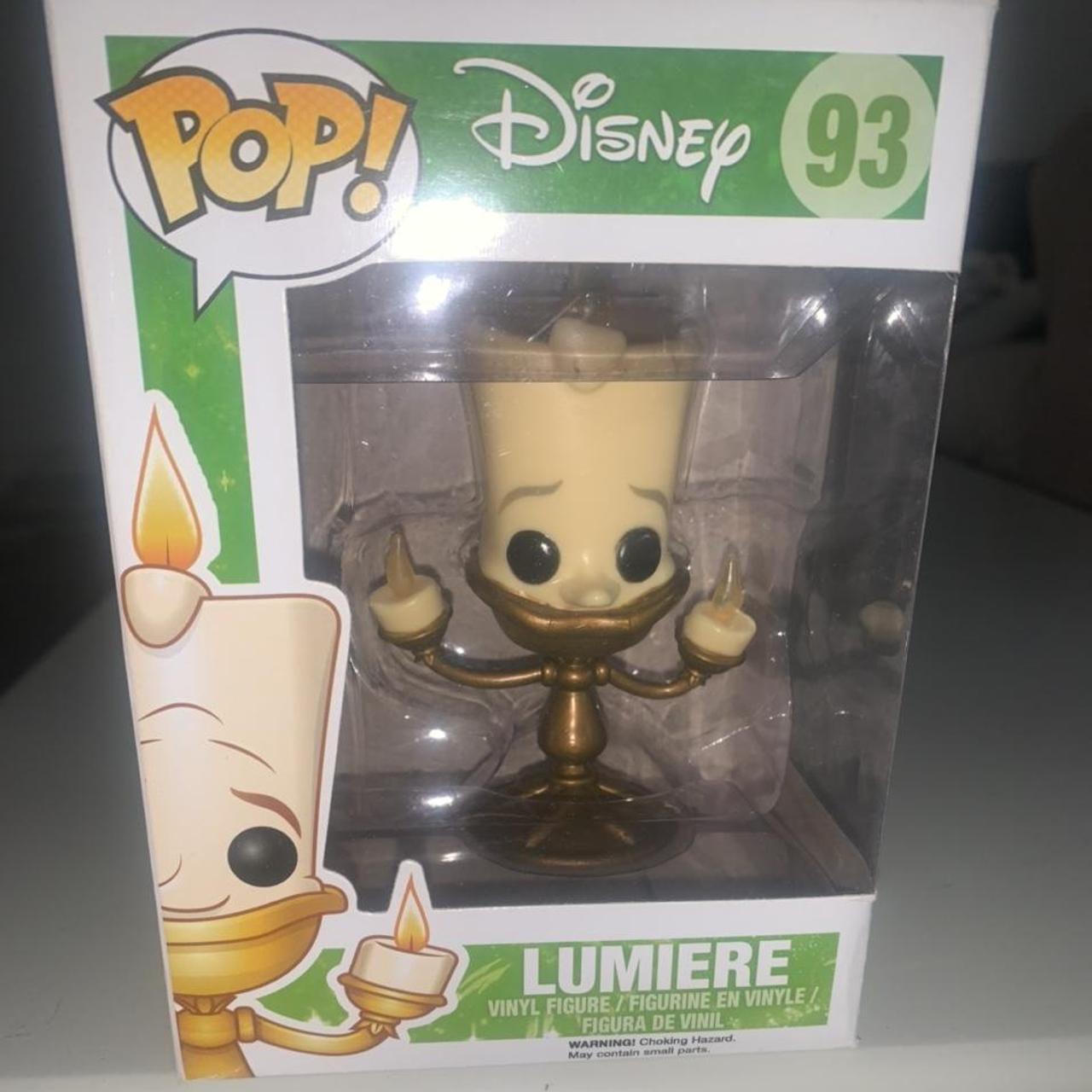 Lumiere funko pop Beauty and the beast , Disney... - Depop